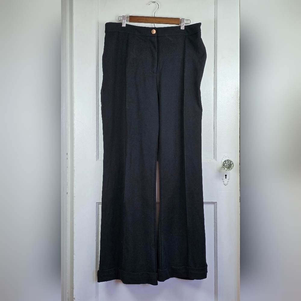NWT D&M High Rise Wide Leg Trousers XXL